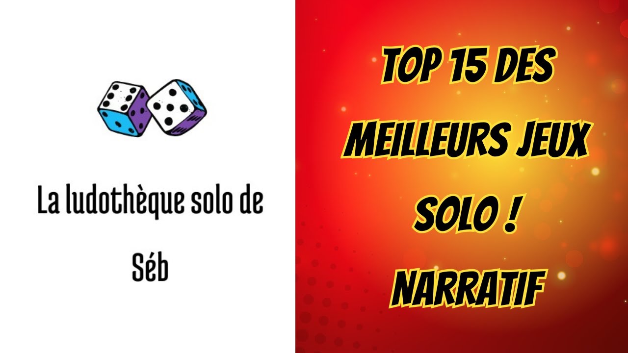 Top 15 des meilleurs jeux de société solo narratif !!