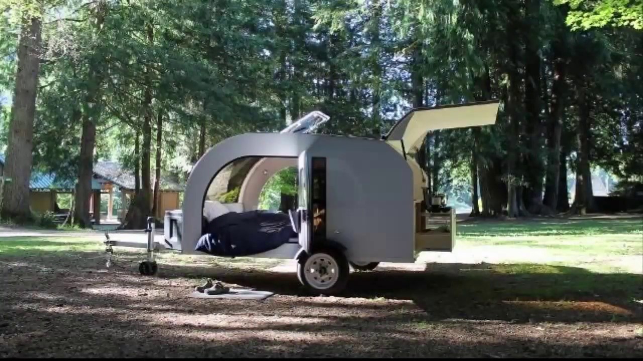 Droplet Teardrop trailer | Fit in queen size mattres