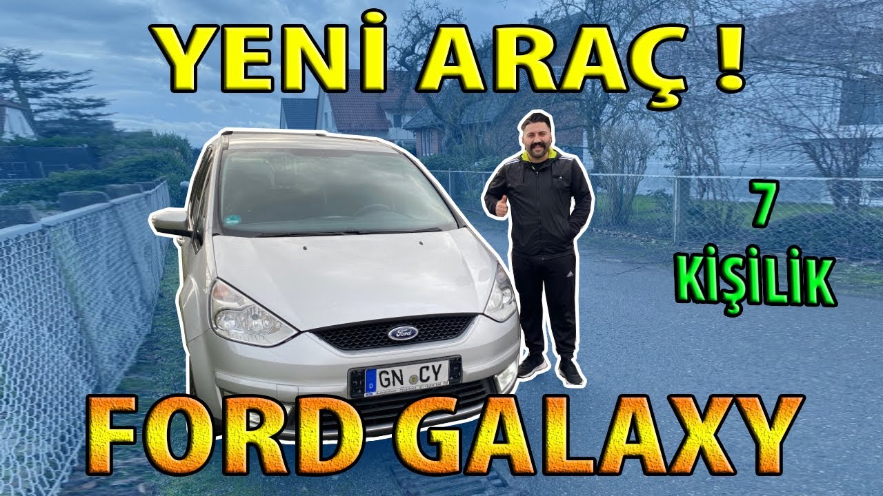 Yeni Araç Ford Galaxy 2.0 Diesel 7 Kişilik
