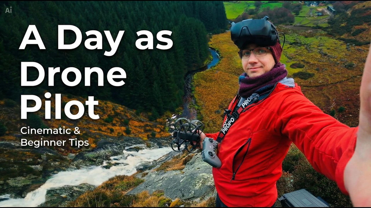 A Day as a Drone Pilot in Ireland | FPV adventure, Cinematic & Beginner Tips #drone  #tutorial