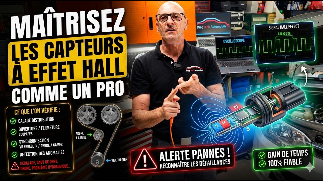 Maîtrisez les capteurs à effet Hall comme un pro
