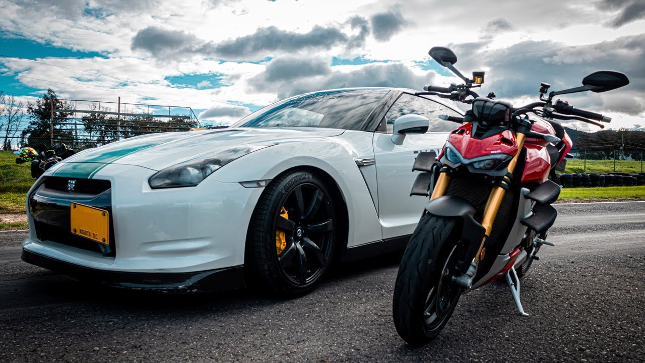 Erixon Ducati v4s VS Nissan GTR