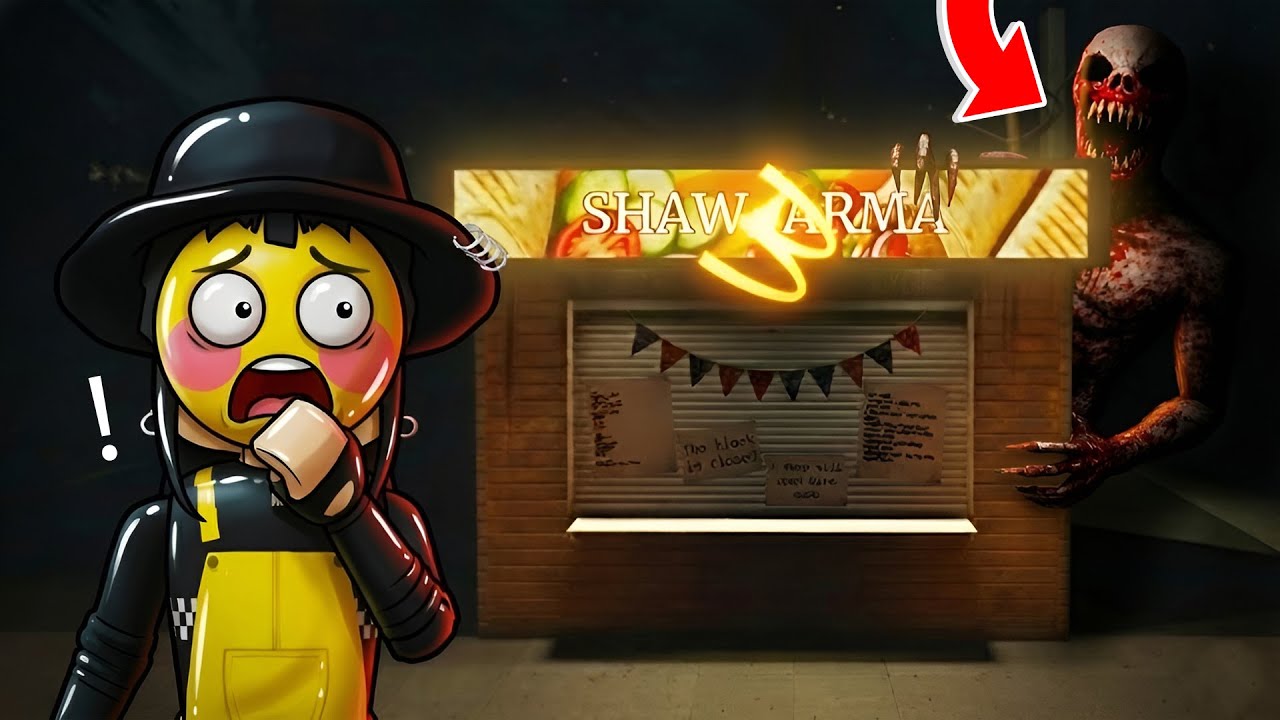 فتحت محل الشاورما المرعب مع اختي في روبلوكس 🌯🤯!