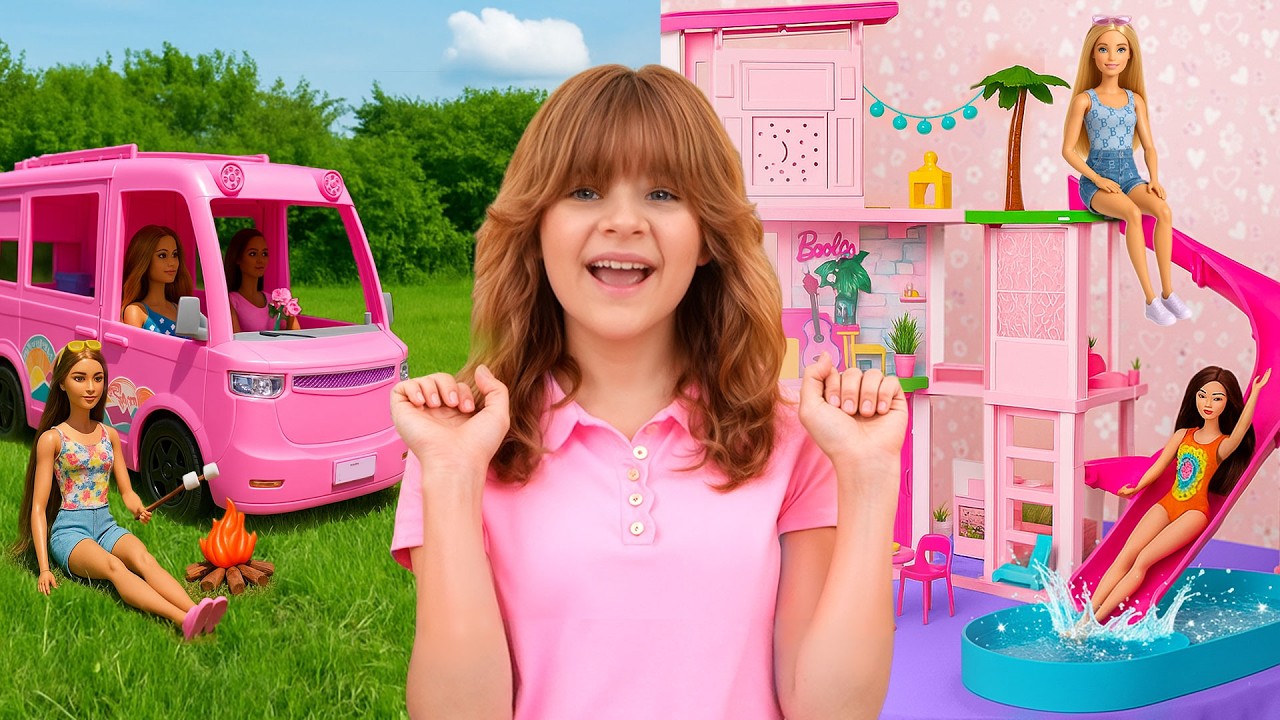 La fête Barbie de Diana : DreamHouse contre DreamCamper