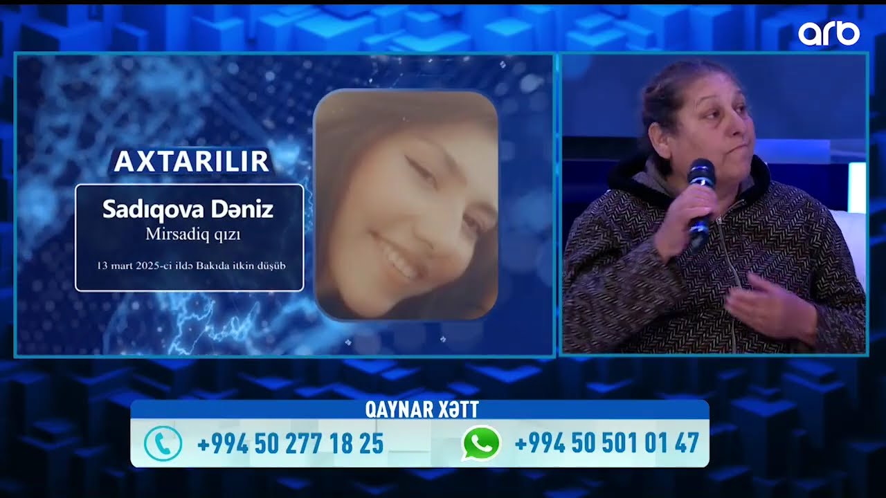 14 yaşlı qız itkin düşdü