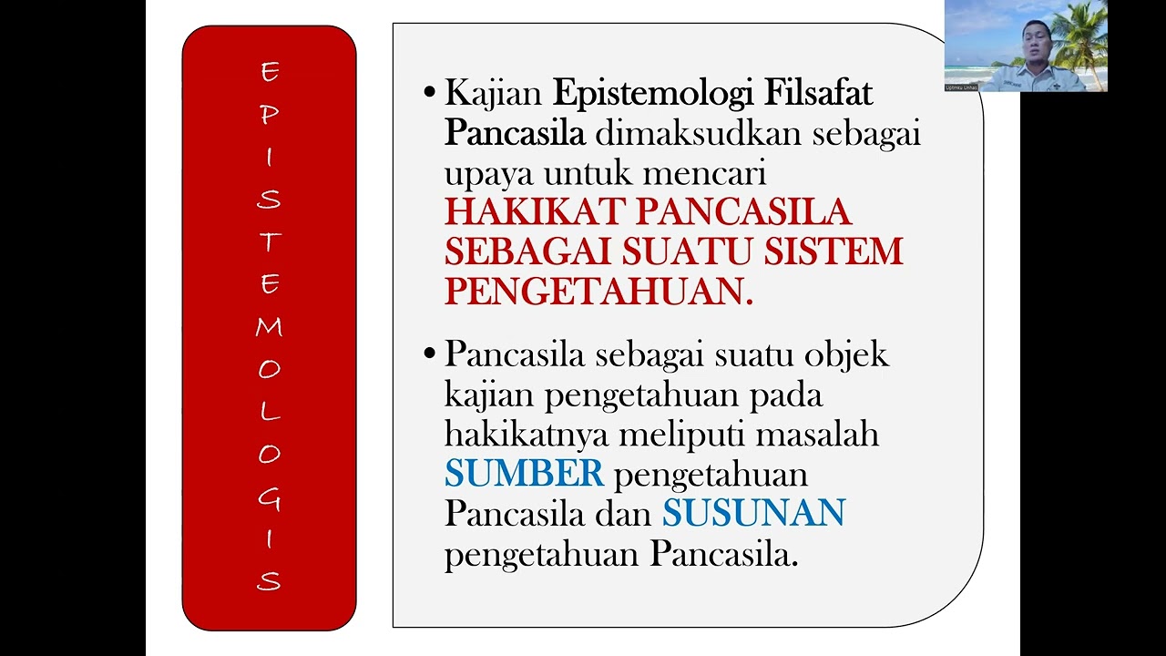 PEKAN I  PANCASILA   PENDAHULUAN