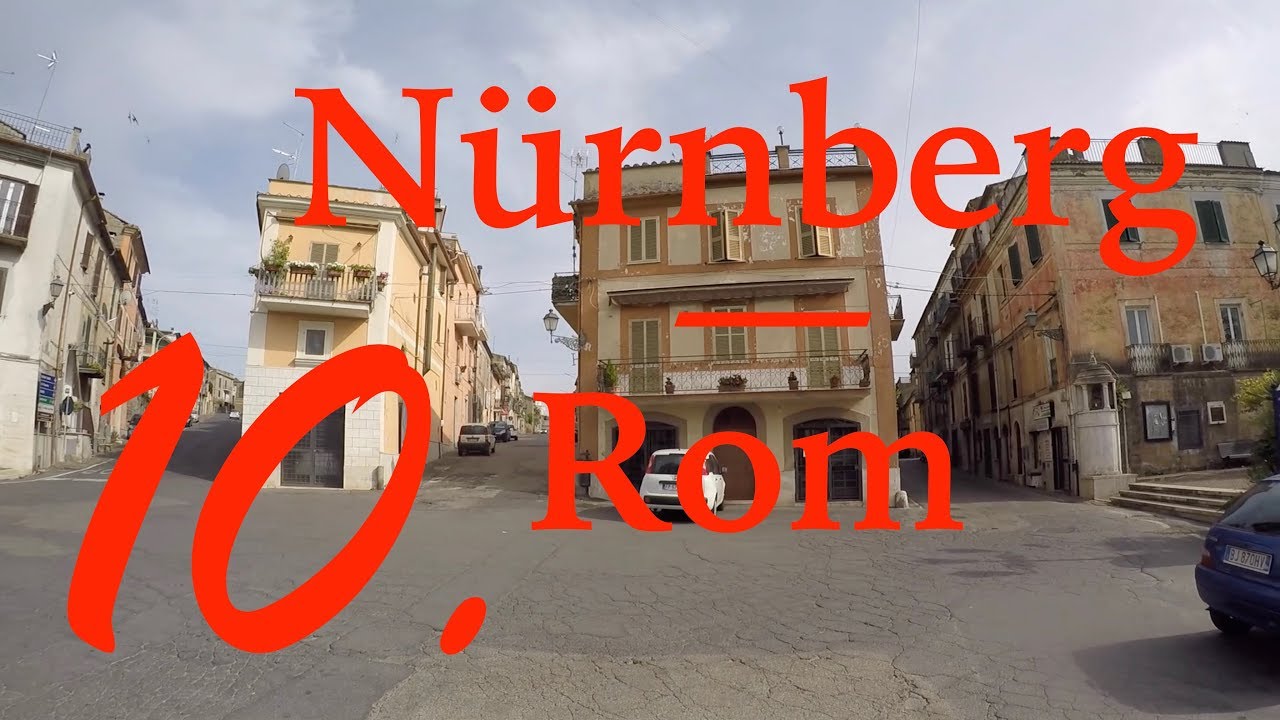 Radreise von Nürnberg nach Rom #10 - viele Wege führen nach Rom