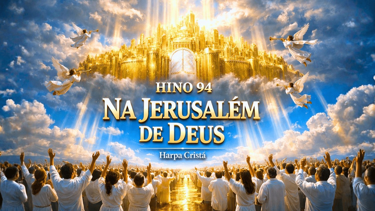 94 - Na Jerusalém de Deus - Harpa Cristã - Louvor Tradicional - Hino Antigo da Harpa Cristã