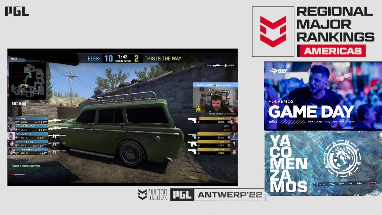 PGL Major Antwerp 2022 Americas RMR Qualys #2