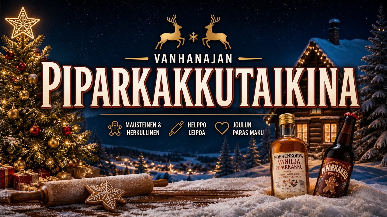 🎁 Joulun paras piparkakkutaikina & Jaloviina Glögi + Joulupöydän viinivinkit 🎄🎅🏻