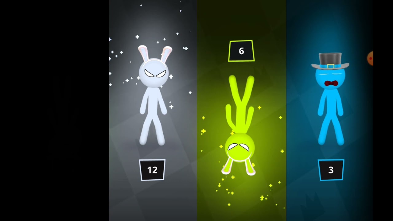 اليوم لعبت Stickman Party مع ضحى و محمد