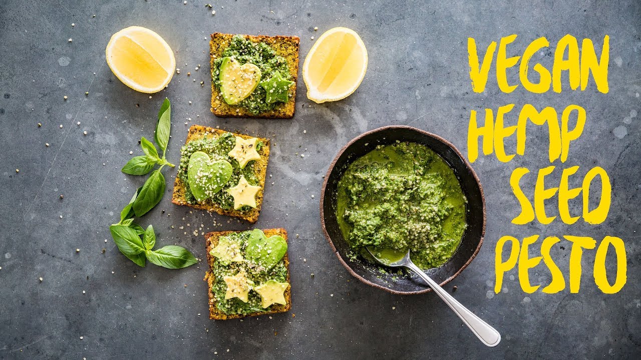 How To Make | Vegan HempSeed Pesto Avocado Toast Recipe