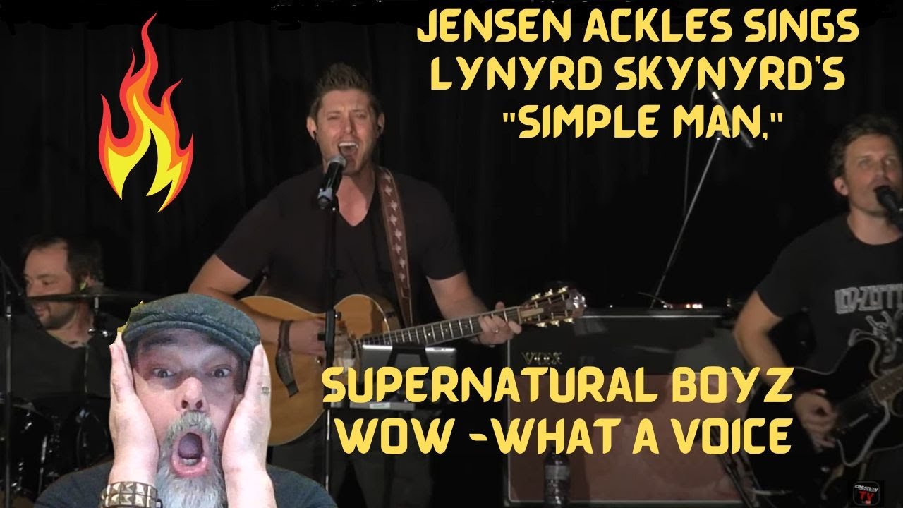 Metal Dude*Musician(Reaction)-Jensen Ackles sings Lynyrd Skynyrd's 