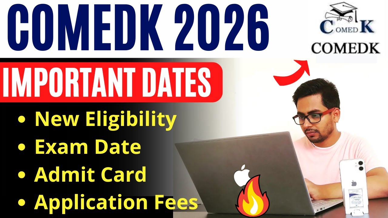 COMEDK UGET 2026 Registration Date | Application Form, Exam Date, Eligibility & Fees | GyanRoof