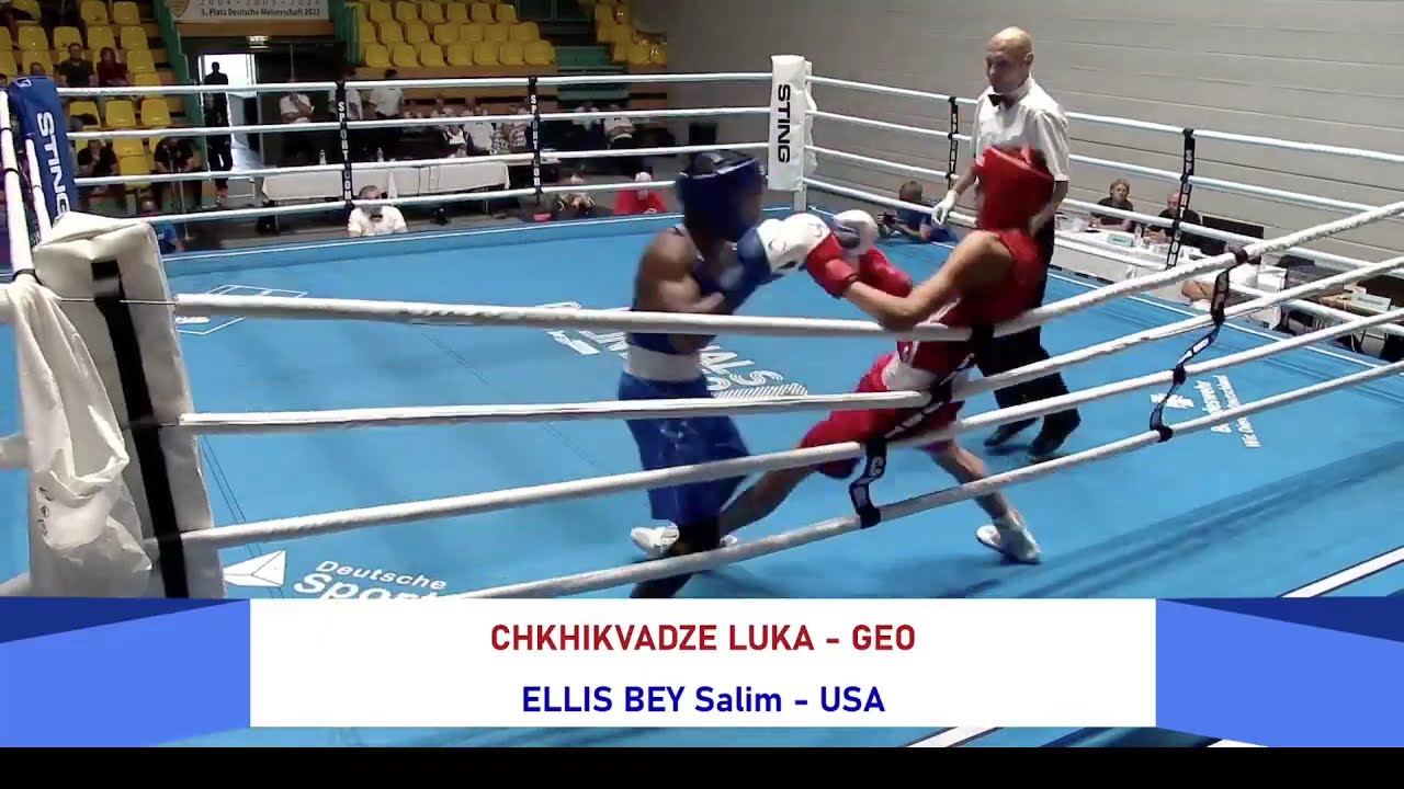Salim Ellis-Bey (USA) vs. Luka Chkhikvadze (GEO) Brandenburg Youth Cup 2025 SF's (60kg)