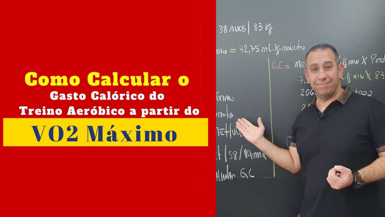 Como Calcular o Gasto Calórico do Treino Aeróbico a partir do VO2 máximo consumo máximo de Oxigênio