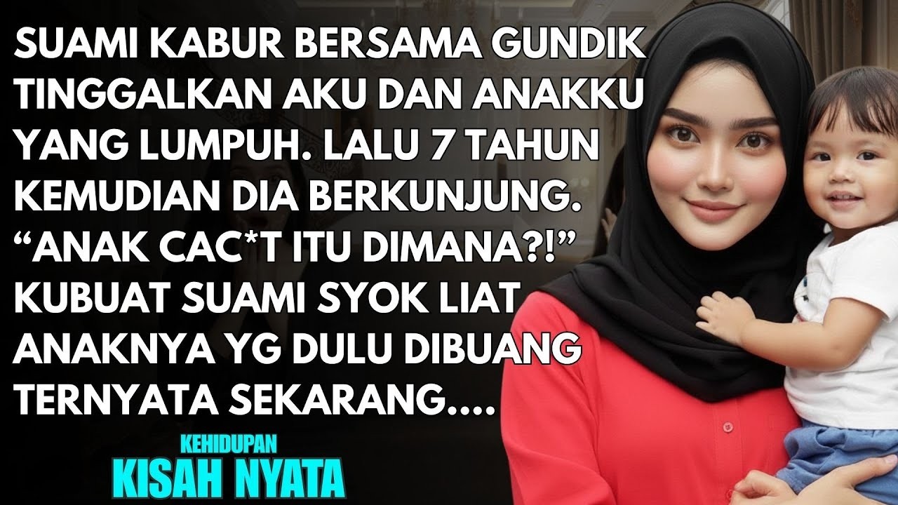 SUAMI PERGI TINGGALKAN ANAKNYA YANG LUMPUH DEMI PELAKOR - KUBUAT MENYESAL KARENA ANAKKU SEKARANG...