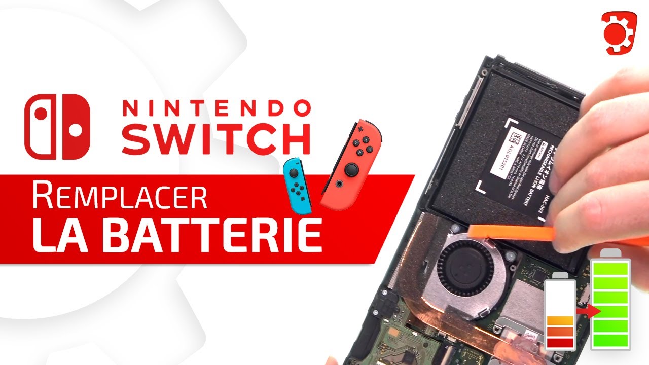 Comment changer la batterie de votre console Nintendo Switch ?