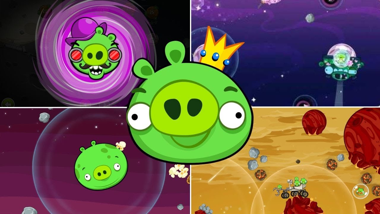 Angry Birds Space All Bosses