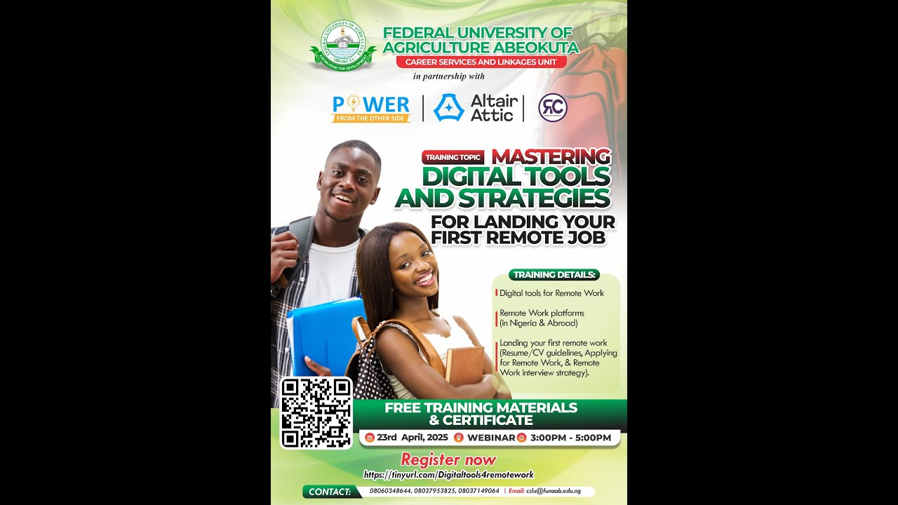 Mastering Digital Tools and Strategies for Landing your First Remote Job