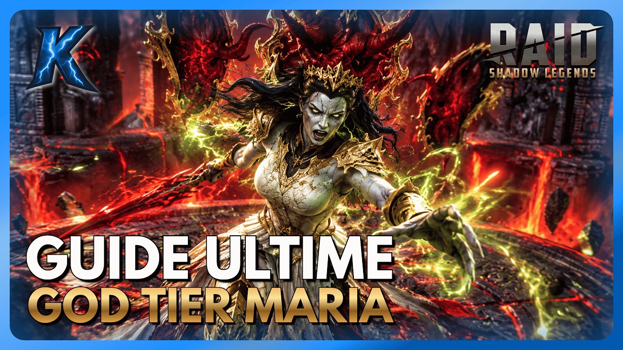 👰&zwj;♀️Guide Maria Sanguine - Elle ARRACHE le PvP, c'est une S-TIER ! | Raid: Shadow Legends