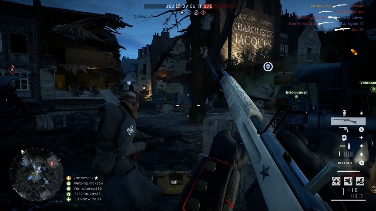 Battlefield 1: Conquest Gameplay (No Commentary)