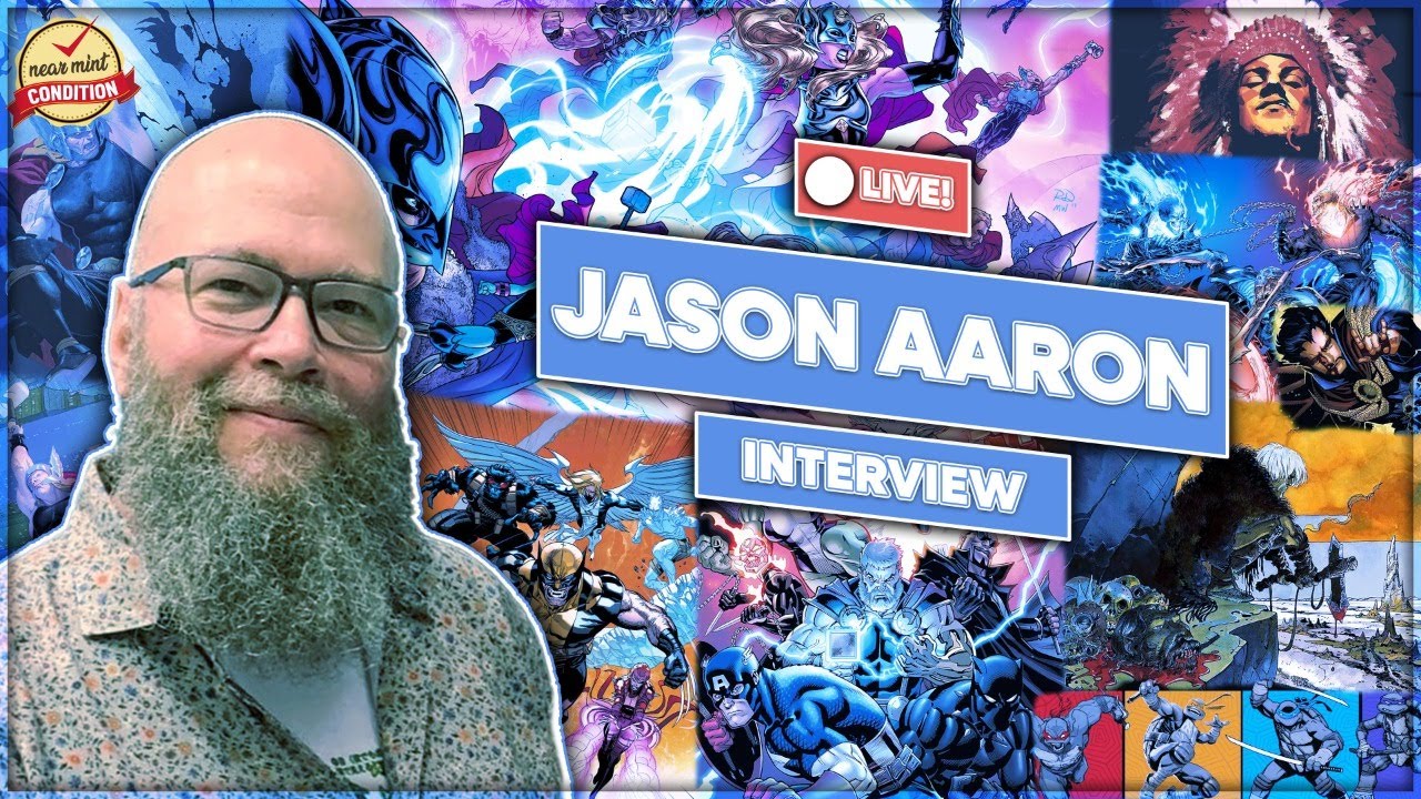 Jason Aaron Interview! TMNT | Superman | Uncle Scrooge | Wolverine | X-Men | Batman | Avengers