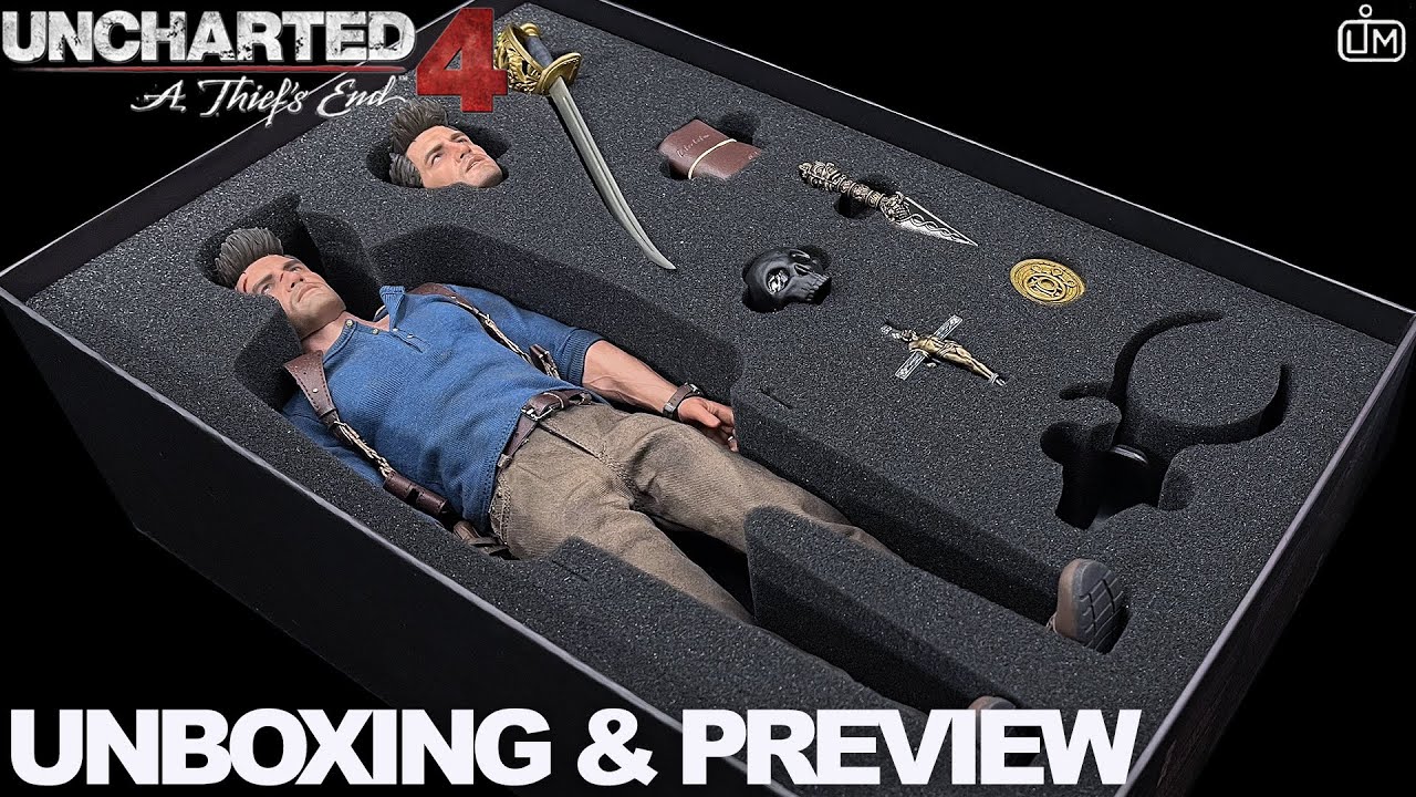 Limtoys Nathan Drake Uncharted 4: A Thief's End 1/6 Scale figure Unboxing & Review