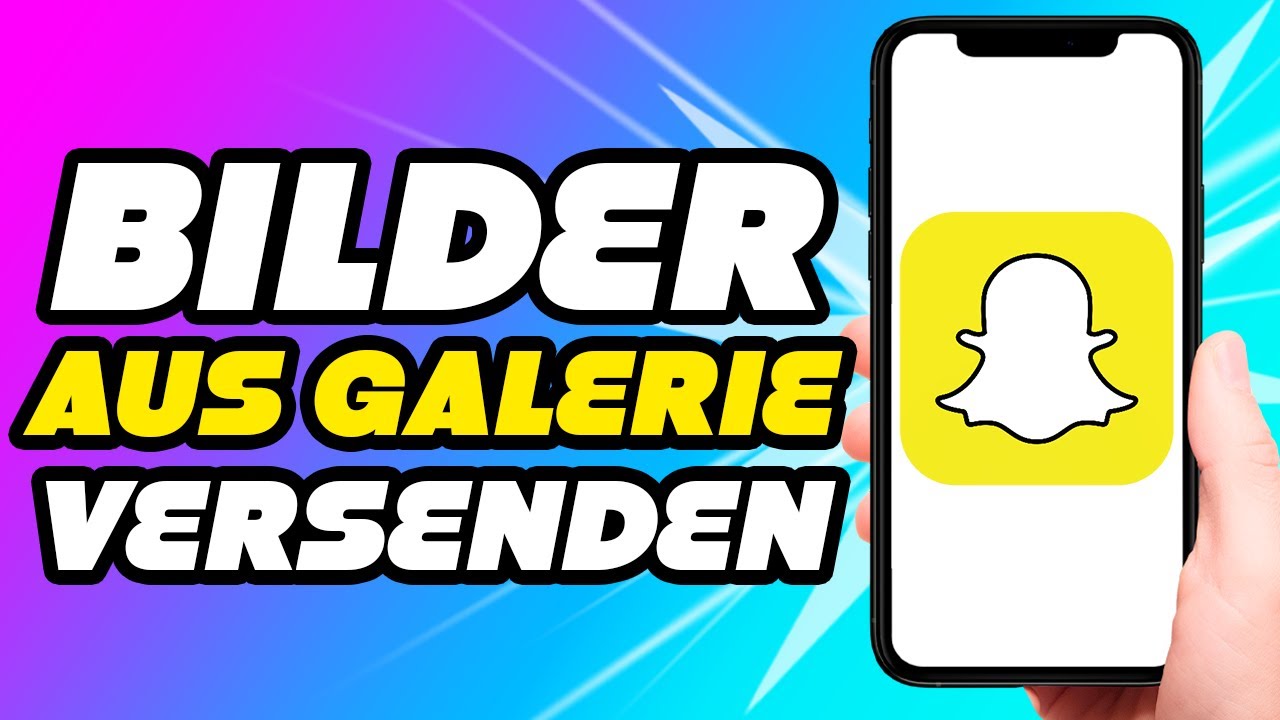 Snapchat Bilder aus Galerie als Snap - Dieser Trick ist ein Game Changer f&uuml;r Alle