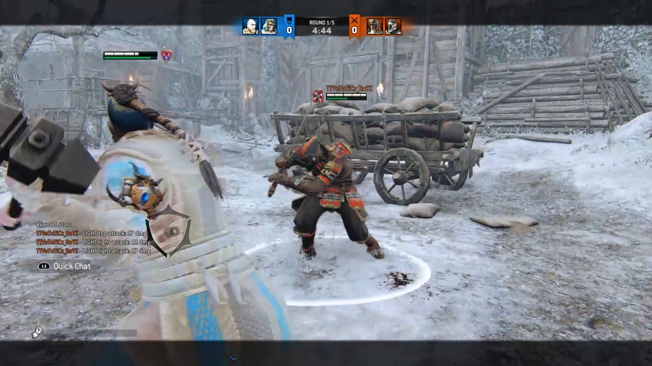 For Honor how i deal with light spam