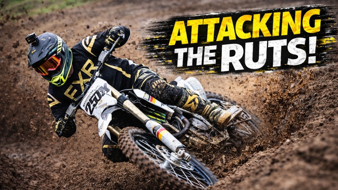 WildTracks MX Wet & Muddy 🌧️ | Slippery Ruts & Full Send on the Triumph TF 250-X 🏁