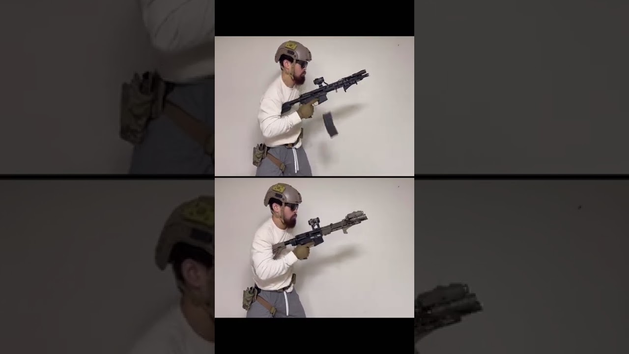 1R1 - Bolt Release Button VS Magpul BAD Lever (Airsoft)