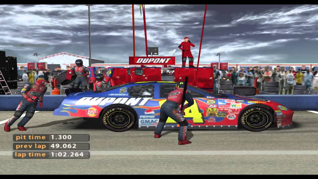 NASCAR 2005: Chase for the Cup - Jeff Gordon @ Talladega (720p 60fps)