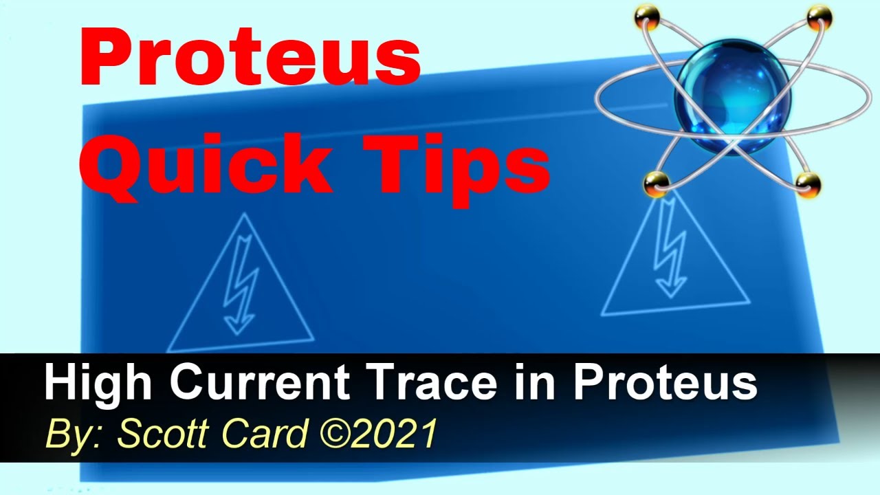 How to make High Current PCB Traces in Proteus
