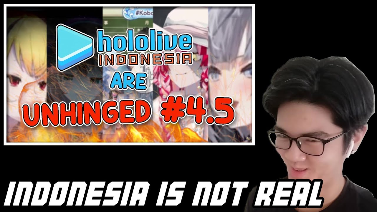 Unhinged Hololive ID: Madness & Mayhem #4.5【HololiveID】РЕАКЦИЯ!!!!
