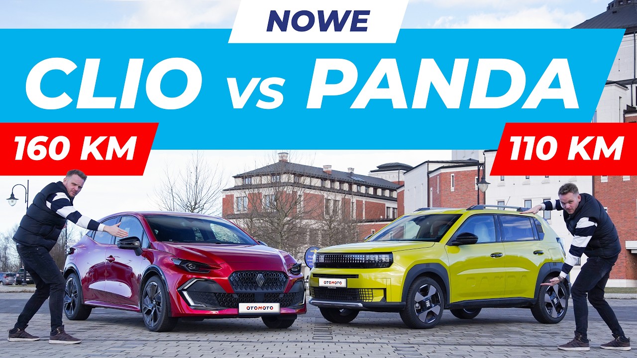 STARCIE: Fiat Grande Panda vs Renault Clio | OML