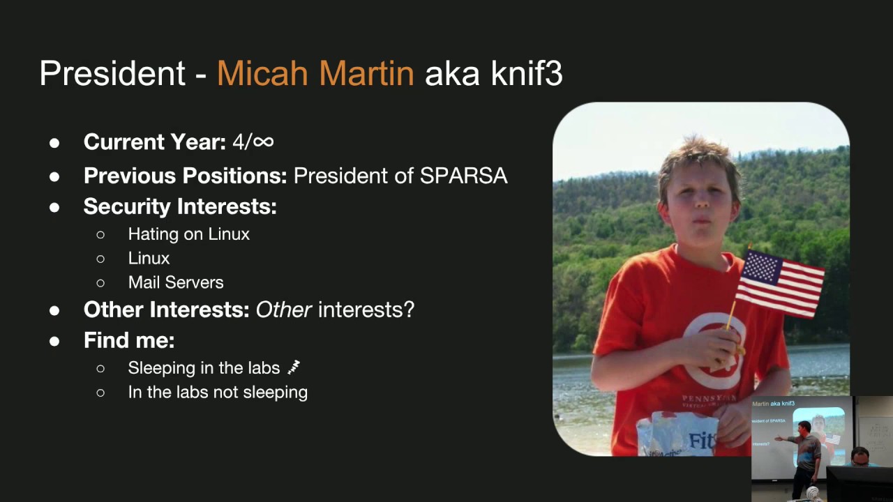 RITSEC 18/19 - Week1 Education - intro