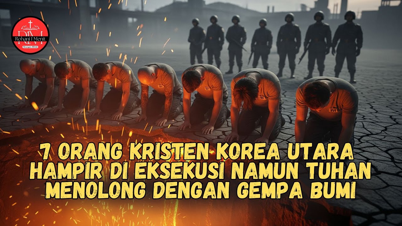 Tujuh Orang Kristen Hampir Dieksekusi di Korea Utara, Namun Tuhan Mengguncang Bumi