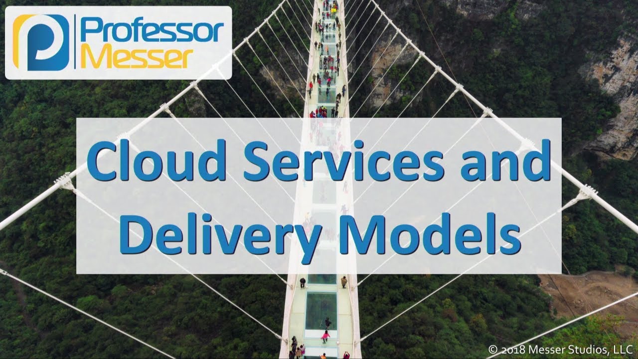 Cloud Services and Delivery Models - CompTIA Network+ N10-007 - 1.7