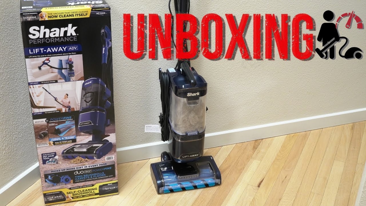 Shark DuoClean Lift-Away UV850 Vacuum Unboxing & Assembly