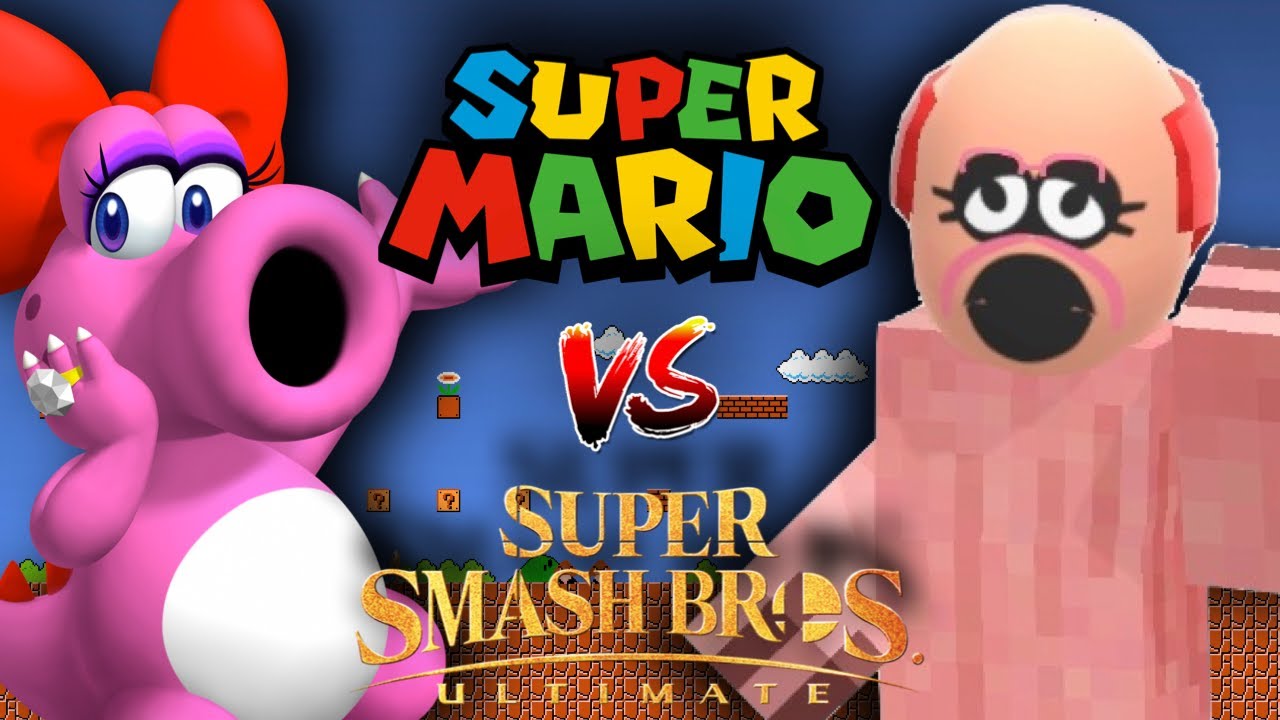 Birdo Mii SUPER MARIO vs SUPER SMASH BROTHERS!