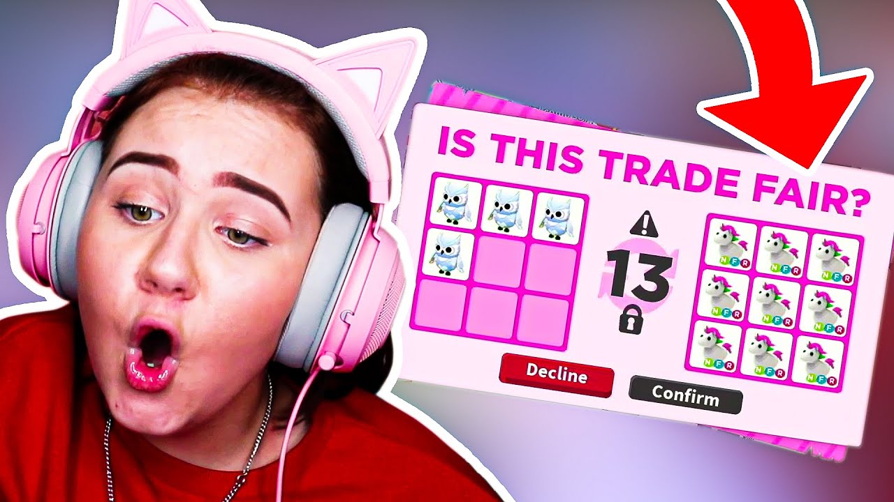 Я обменял только легендарного питомца — снежную сову — в Adopt Me на 24 часа! Roblox