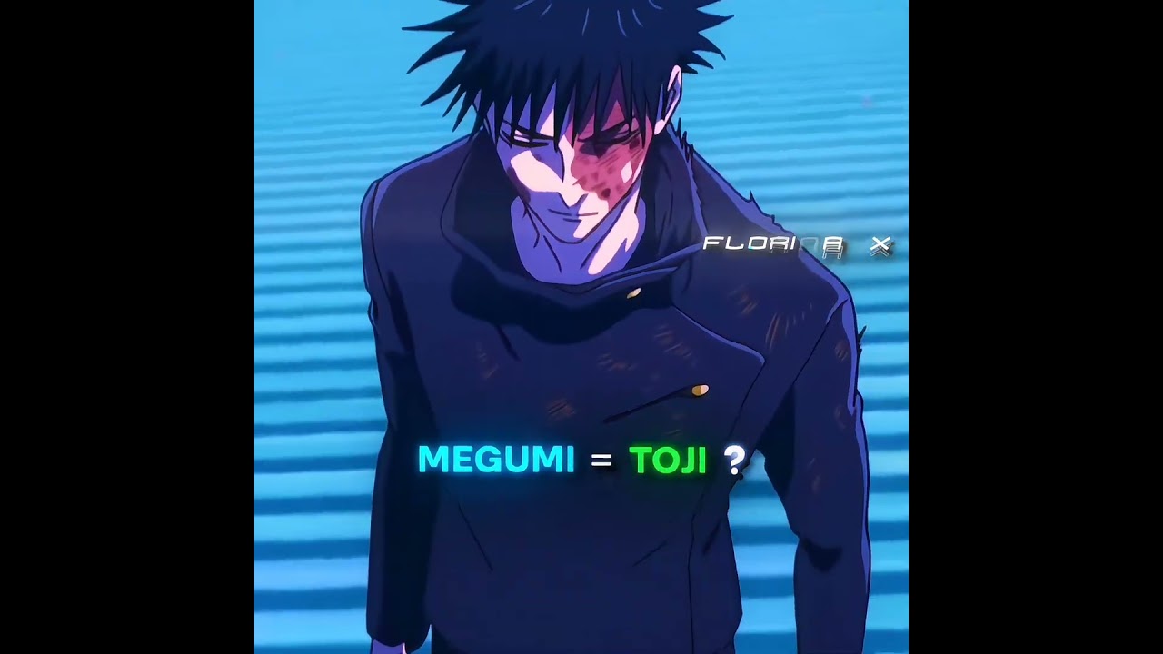 Wait☠️&hellip;Toji & Megumi Look EXACTLY The Same?! #jujutsukaisen #shorts