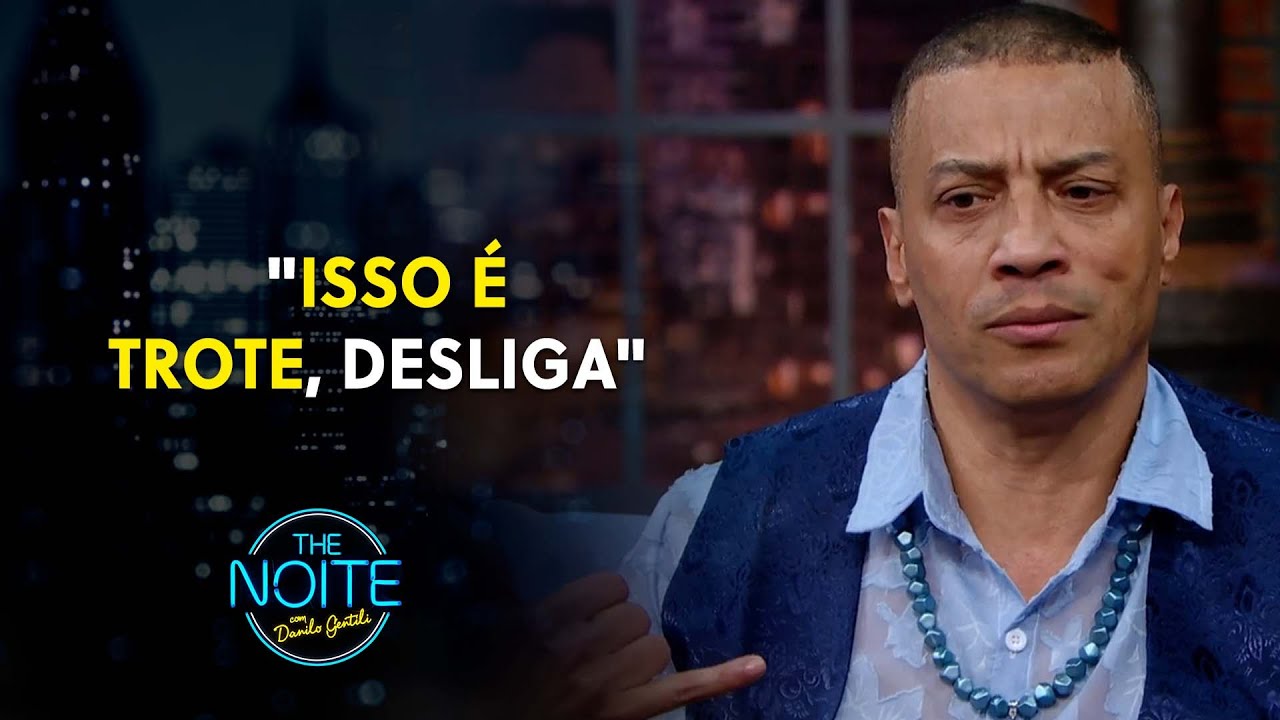 Já pensou se o JC Sampa desliga o telefone na cara do Tim Maia?  | The Noite (23/07/24)