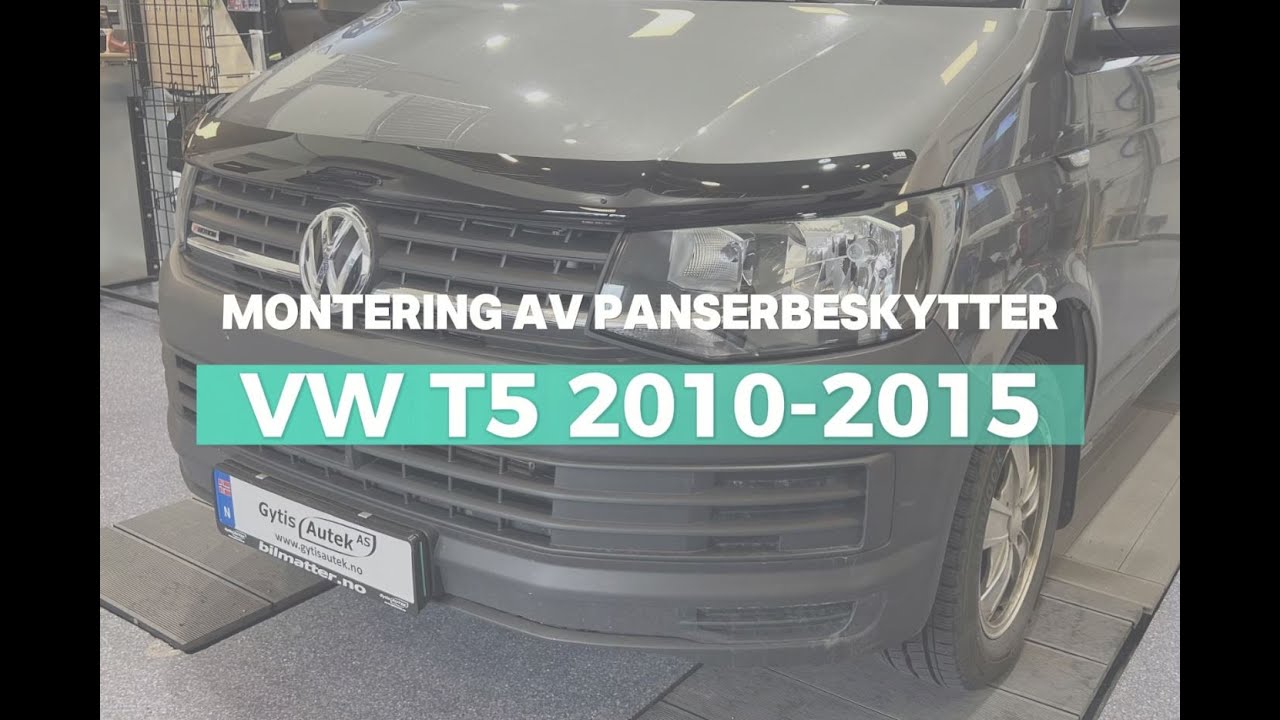 VW T5 2010-2015 | Panserbeskytter Monteringsanvisning