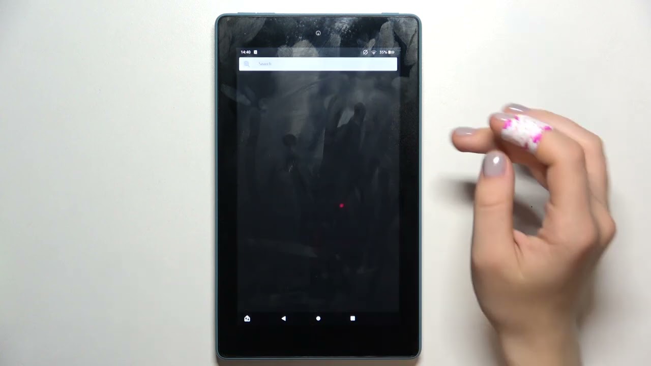 Как поменять обои Amazon Fire 7