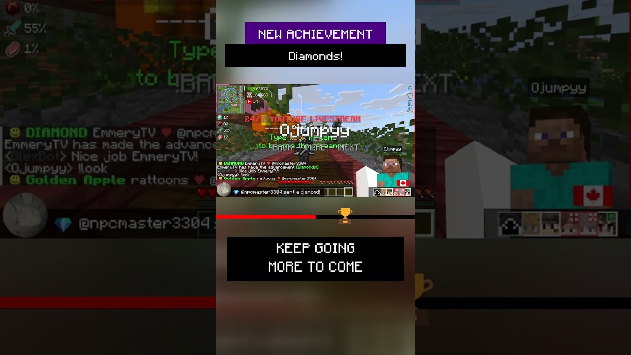 🏆 EmmeryTV made the advancement Diamonds!