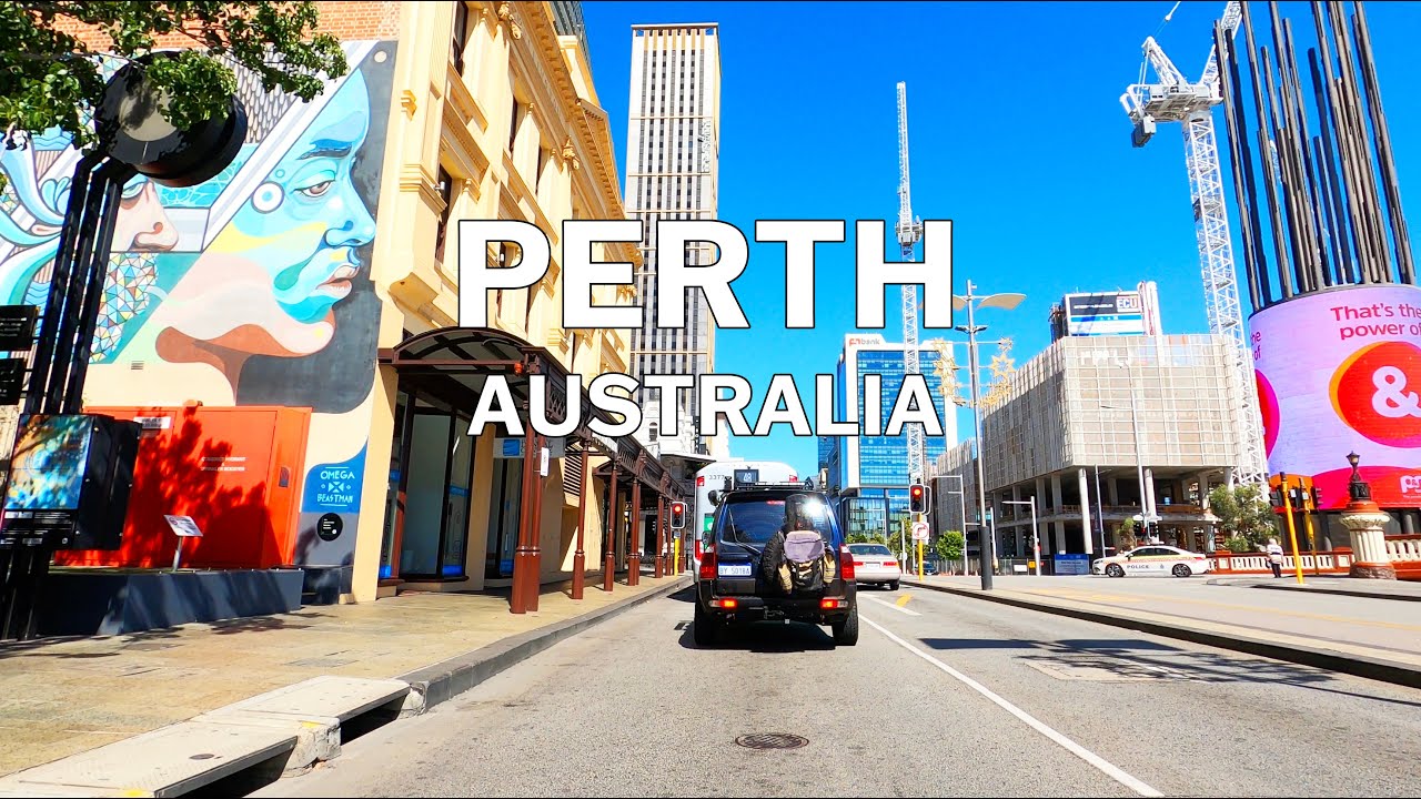 Perth, Australia - Driving Tour 4K