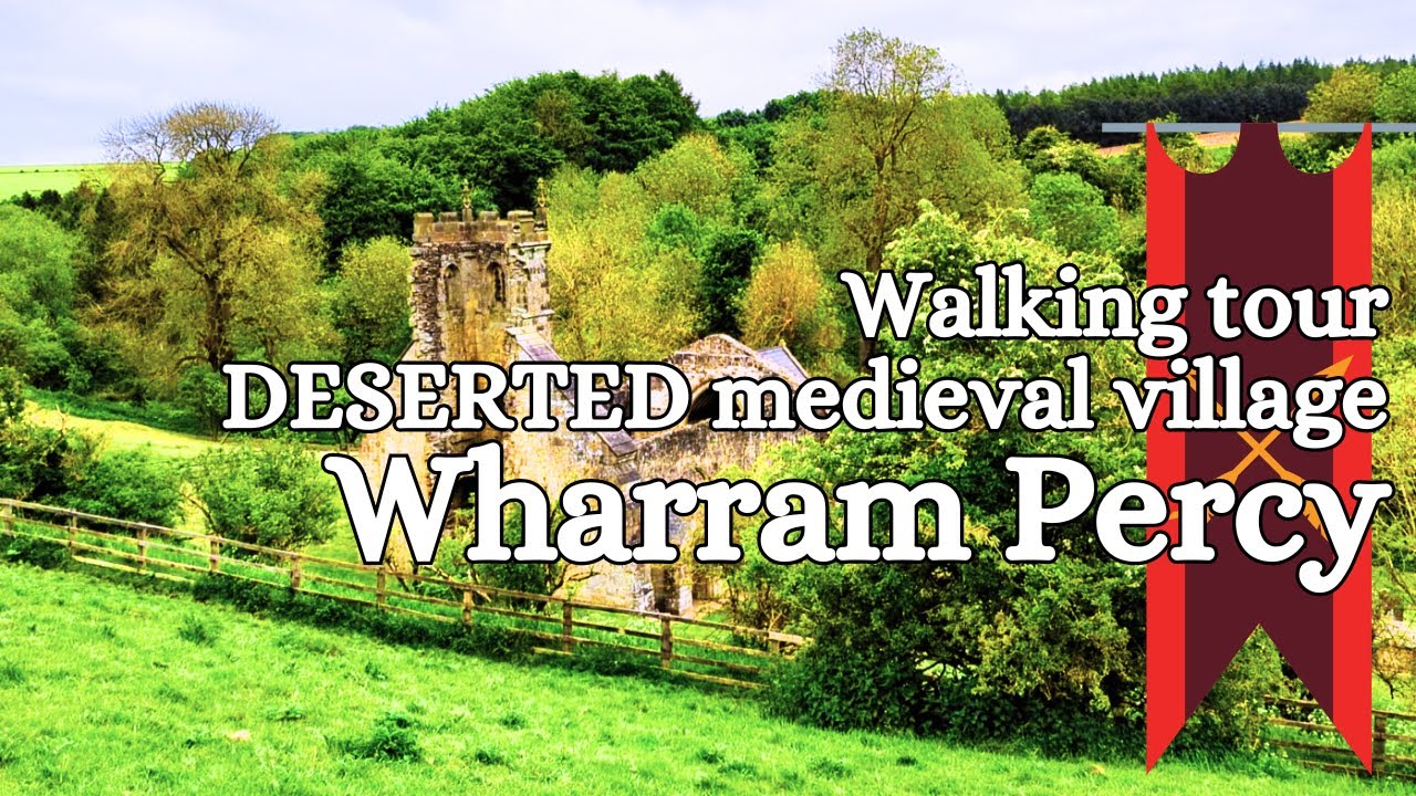 Wharram Percy, deserted MEDIEVAL village in North Yorkshire