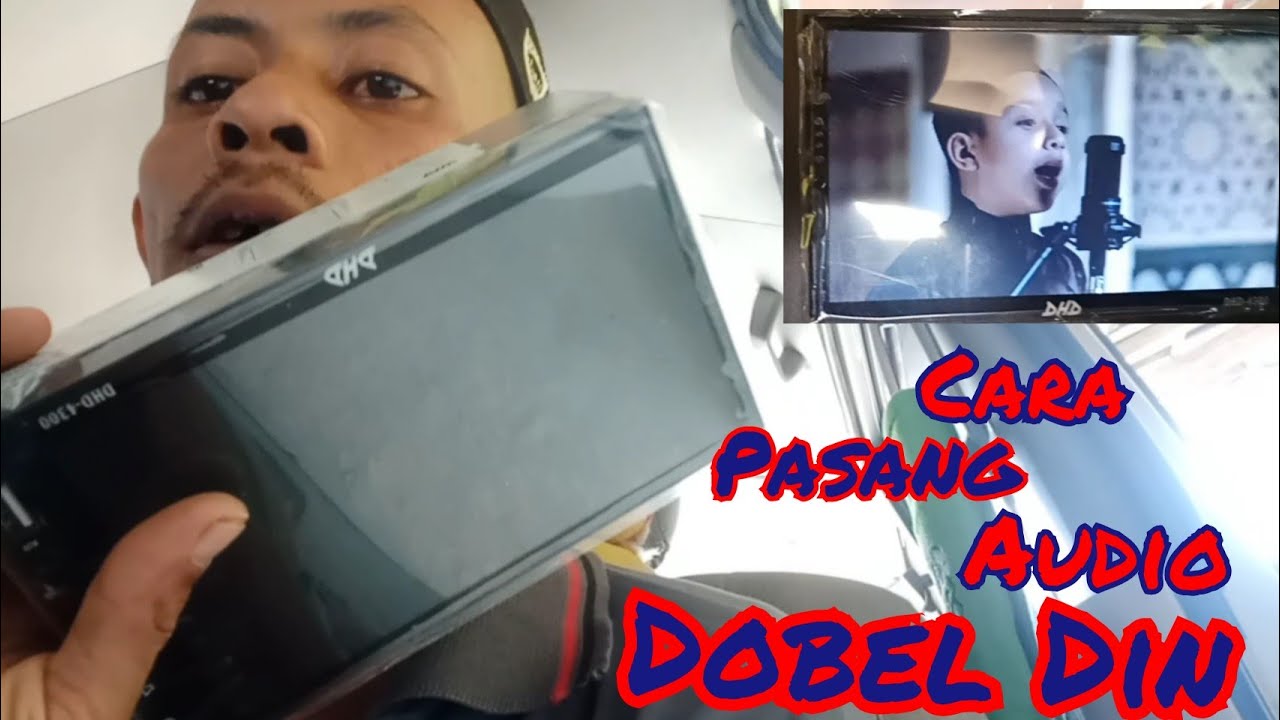 Cara pasang tv mobil double din//DT chanel